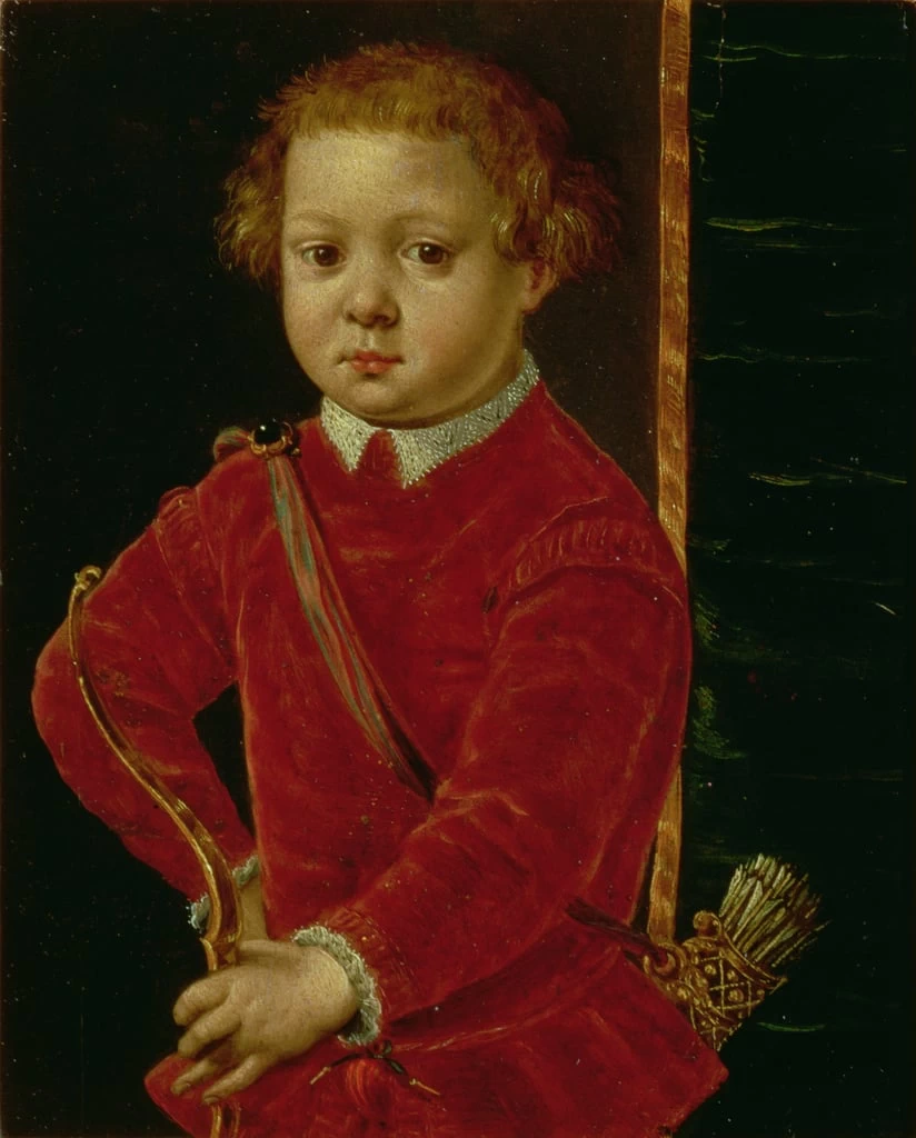  187-Agnolo Bronzino-Ritratto di don Garcia de' Medici-Palazzo Pitti,  Firenze 